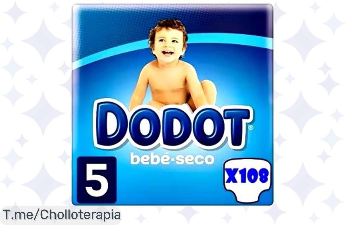 Ofertón en Pañales Dodot Talla 5, ¡date prisa!