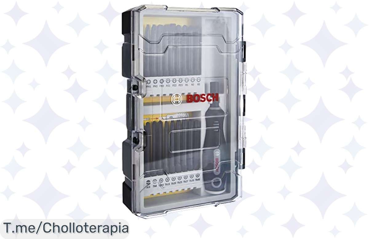 Ofertón en Set de 37 Accesorios Bosch: ¡No te lo Pierdas!