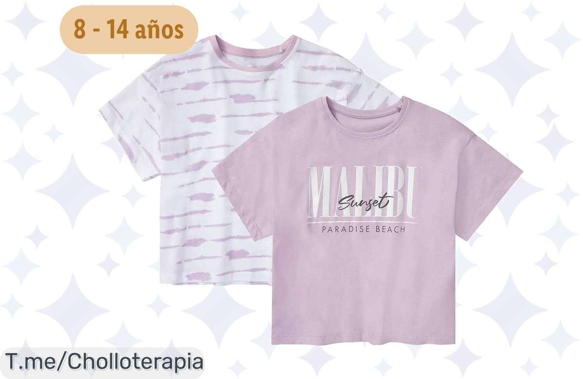 Ofertón en camisetas júnior: ¡Llévate 2 por un precio de locos!