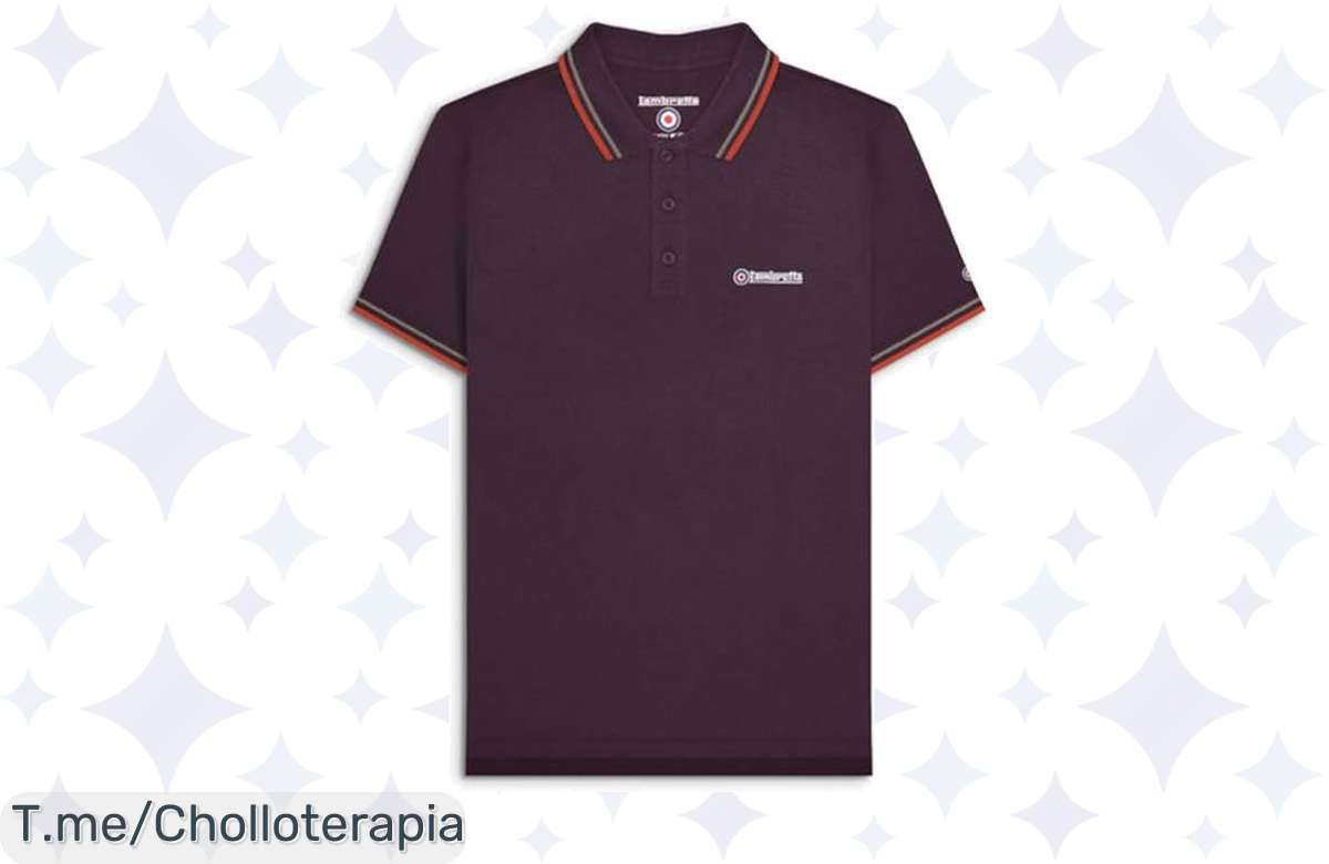 Ofertón único: Polo Lambretta para hombre a precio irrisorio, ¡aprovecha!