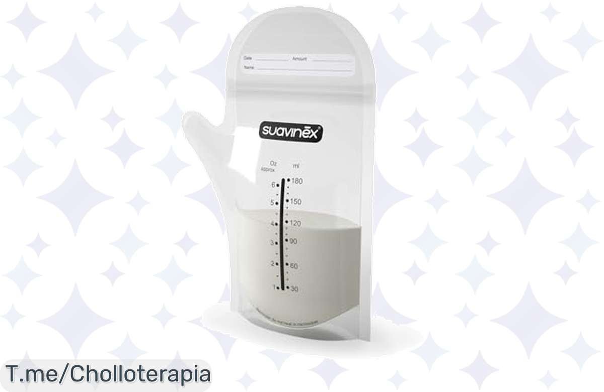 Pack de 25 bolsas de leche materna preesterilizadas: ¡Esenciales para tu comodidad y ahorro hoy mismo!
