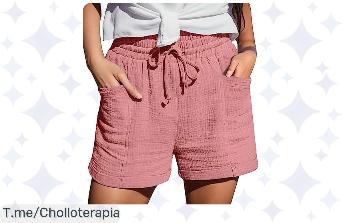 Pantalones cortos de verano con descuentazo, ¡viste cómodo y ahorra ya!