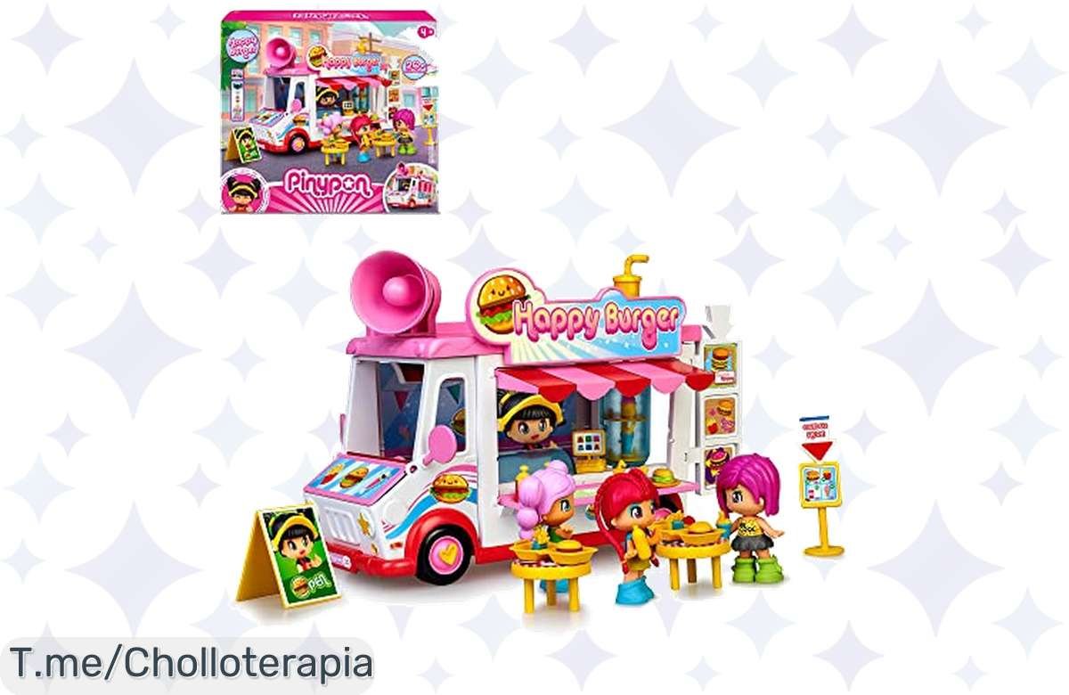 Pinypon Happy Burger tirado de precio: ¡Diversión sin fin para los peques, cómpralo ya!