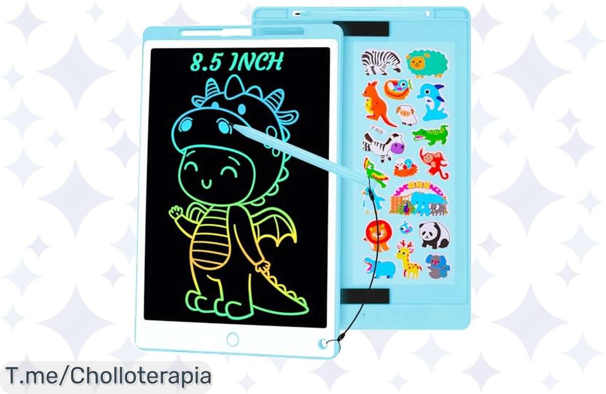 Pizarra digital 8.5 para niños: ¡Creatividad sin límites a precio de ganga!