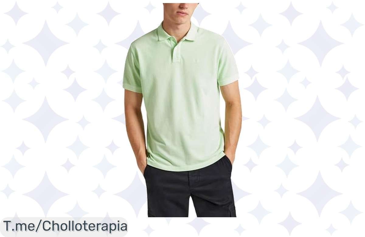 Polo Verde Pepe Jeans New Oliver Gd a Precio de Risa ¡Corre que Vuelan!