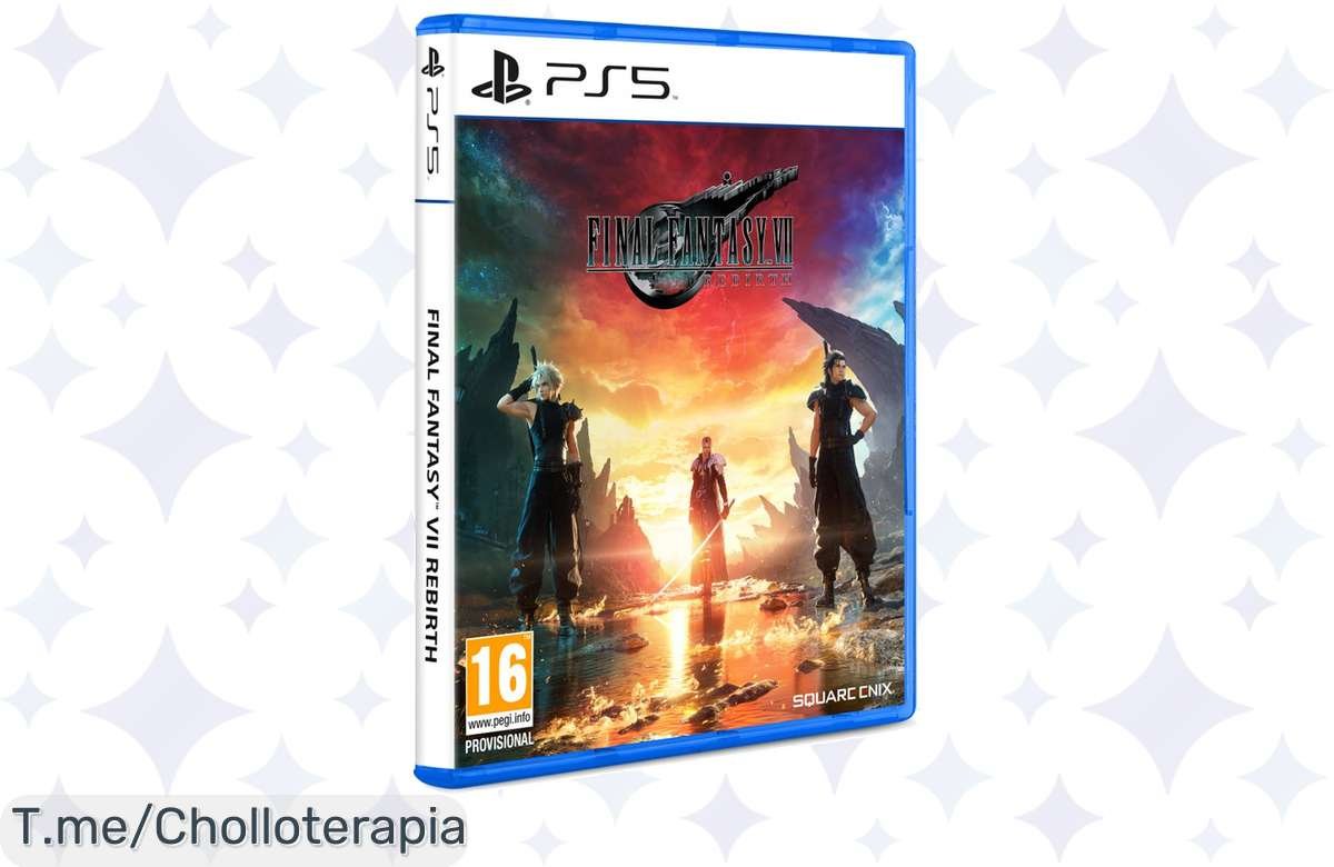 Rebajón: Final Fantasy VII Rebirth para PS5 a precio de locura, ¡corre!