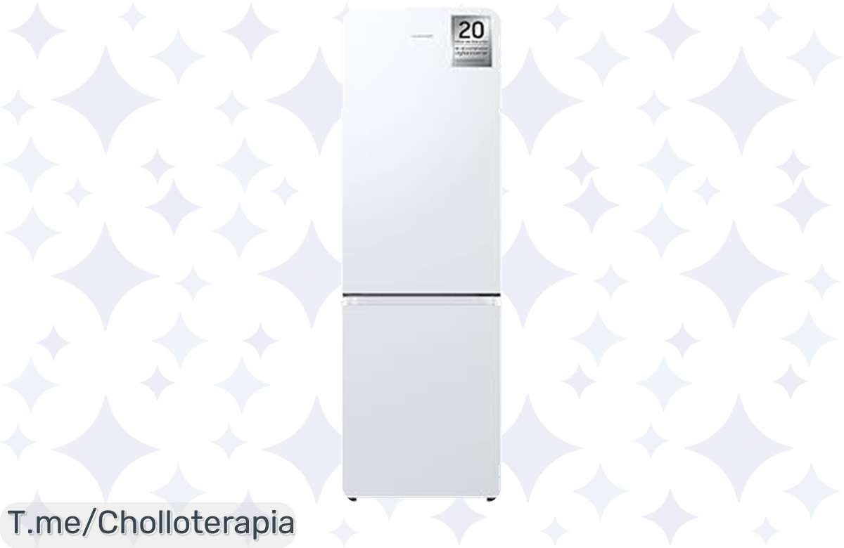 Renueva tu cocina con el frigorífico Samsung, ¡energía y espacio a un precio de locura!