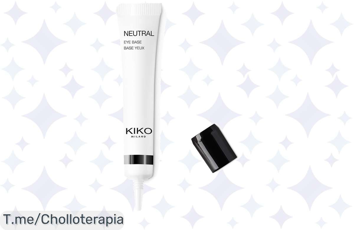 Renueva tu mirada: Base KIKO a precio de locura, ¡sombras eternas! Corre y cómprala ahora.