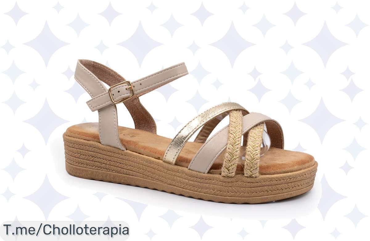 Sandalias de Yute con Plantilla Acolchada a Precio de Risa – ¡Hazte con ellas ahora!