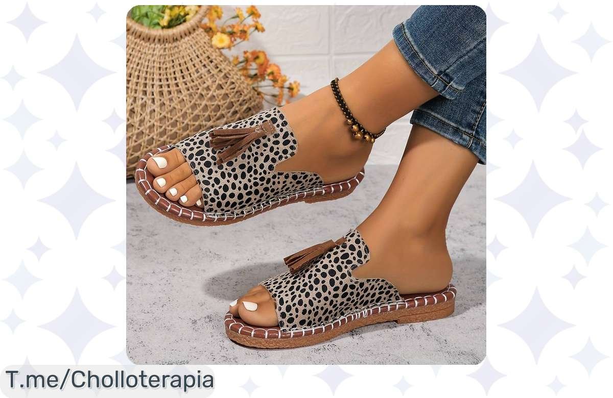 Sandalias de verano con borlas: ¡Descuento de locura, no te lo pierdas!