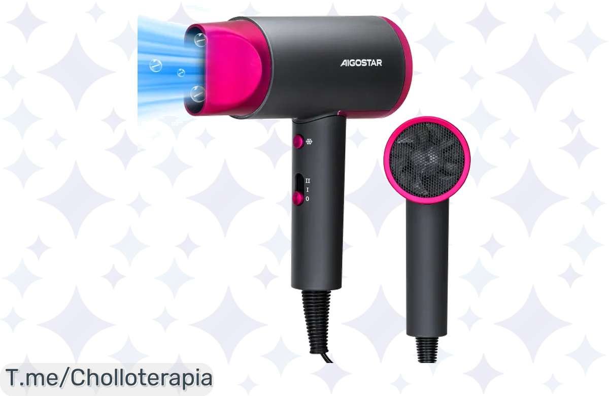 Secador Aigostar Dora: ¡2200W de Poder a Precio Ridículo!