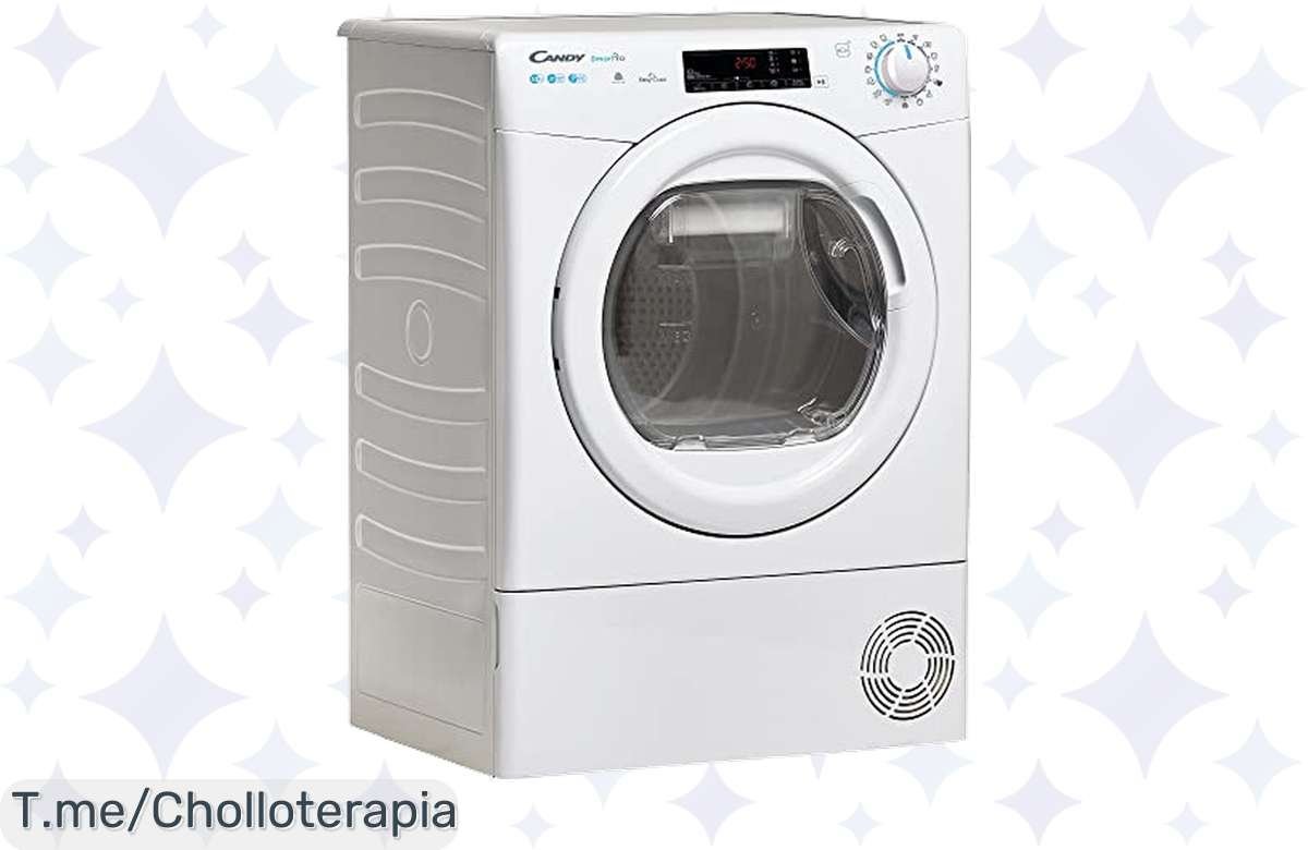 Secadora Candy Smart Pro 10kg con WiFi y eficiencia A++ a precio de locura, ¡solo por tiempo limitado!