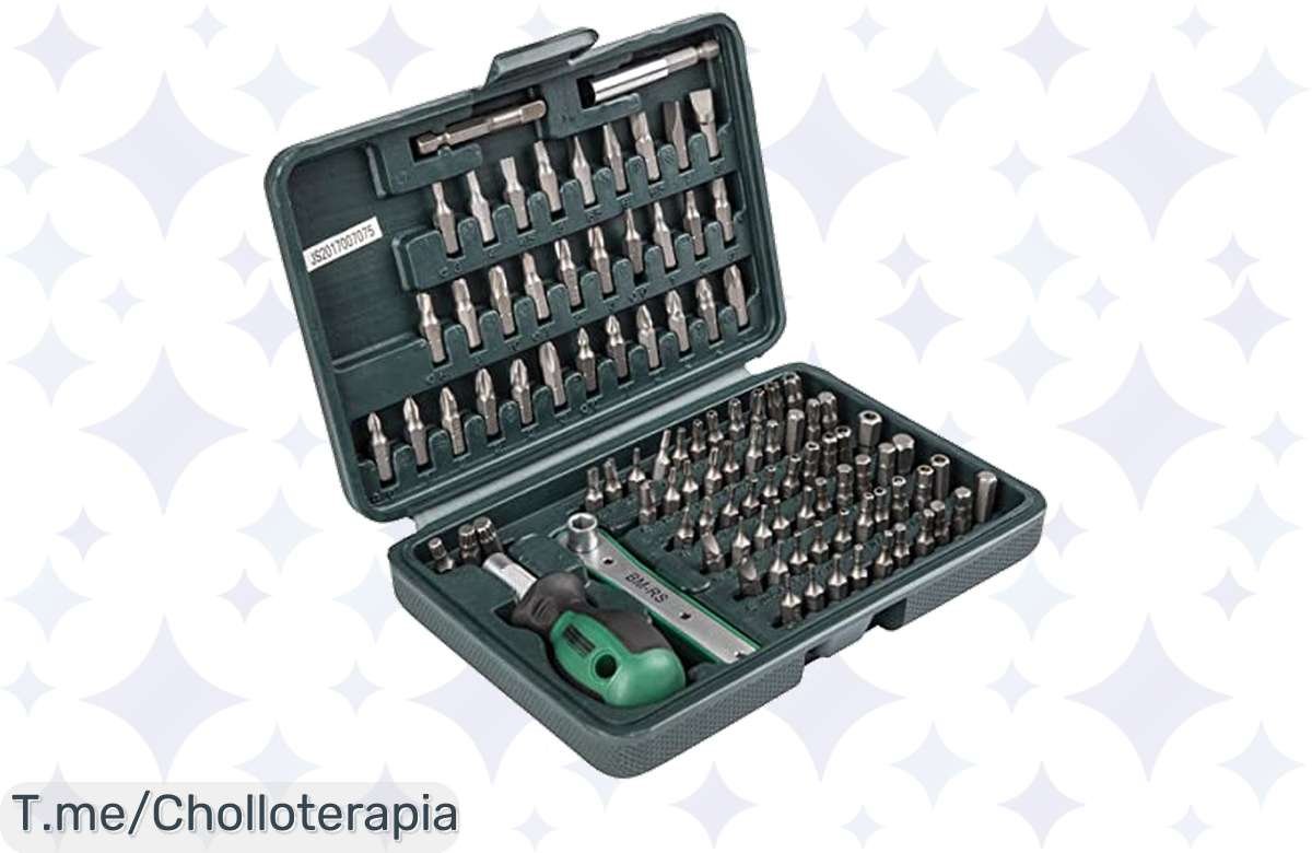 Set de destornilladores top: 99 piezas regaladas, ¡no lo dejes pasar!