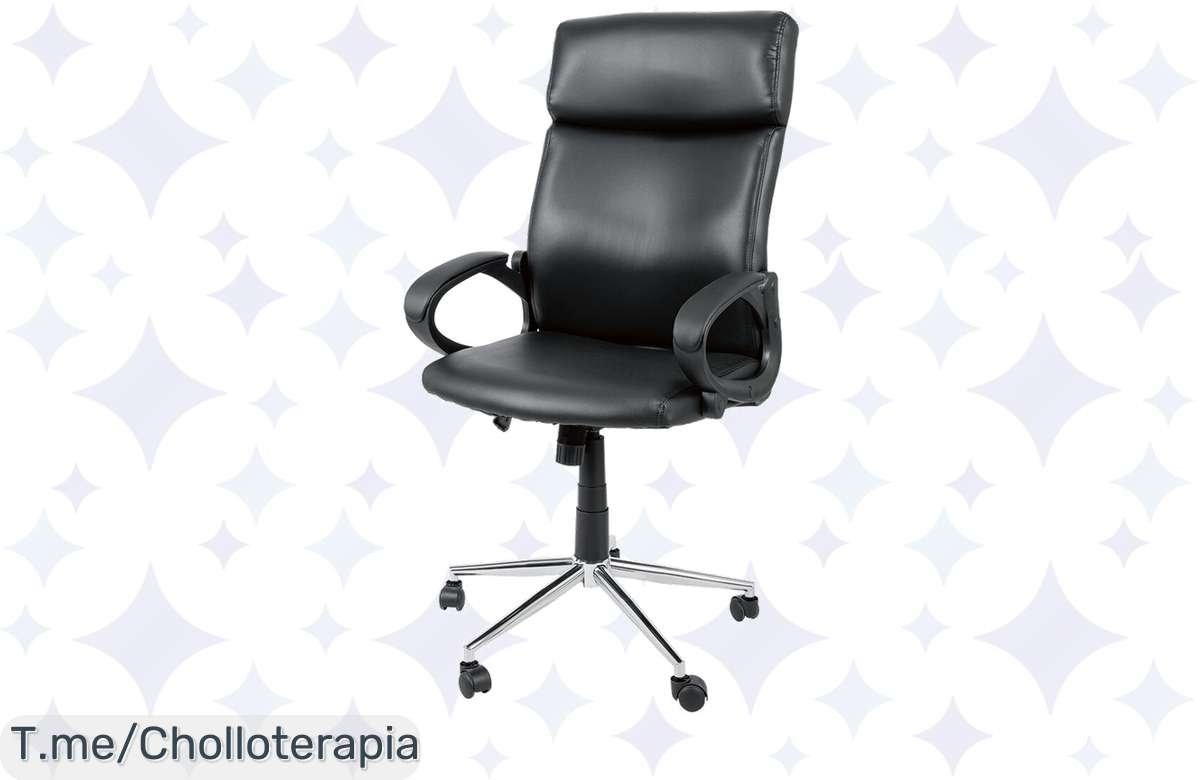 Silla giratoria a precio bomba: nunca estarás más cómodo, oferta fugaz