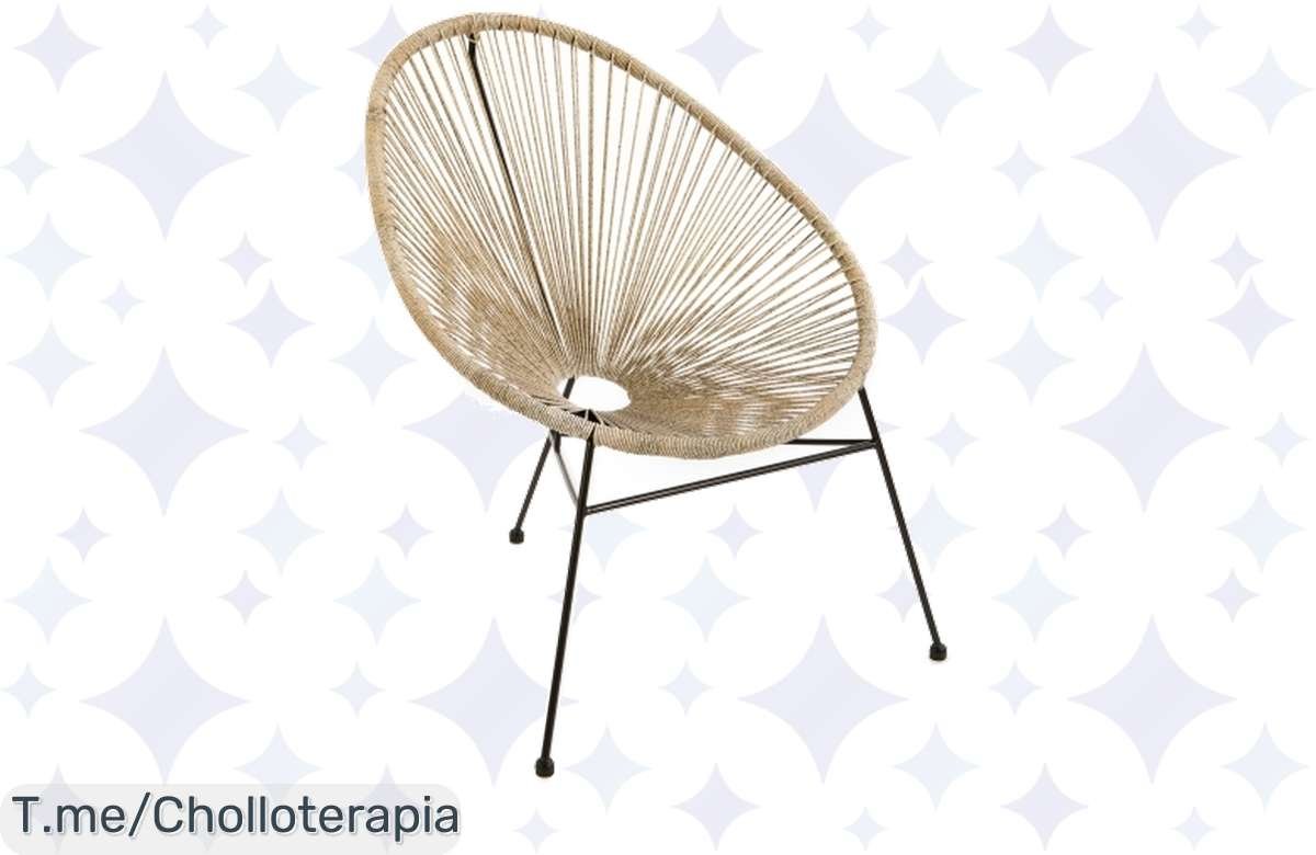 Sillón Acapulco: ¡El chollo que estabas esperando, relájate sin gastar!