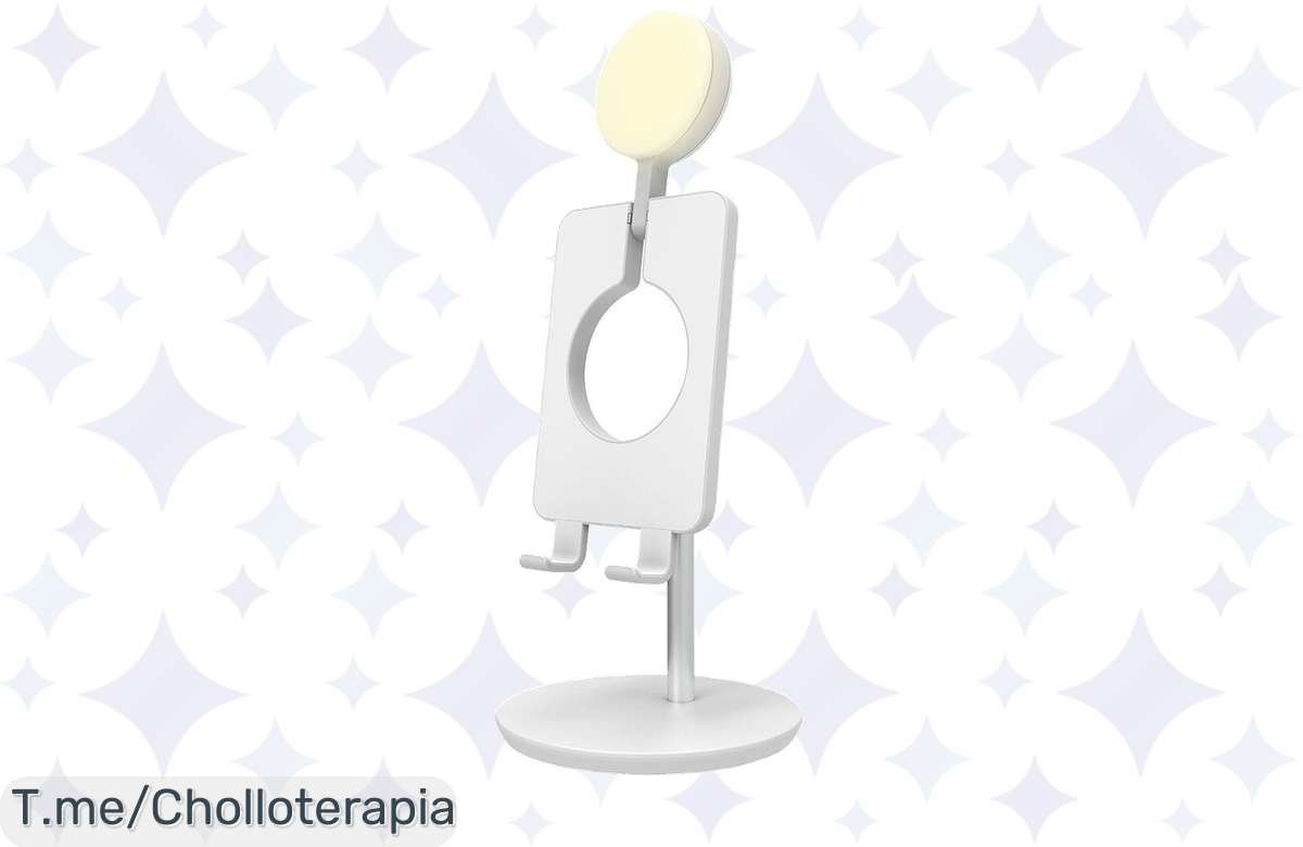 Soporte móvil top a precio de ganga para videollamadas, ¡consíguelo ya!