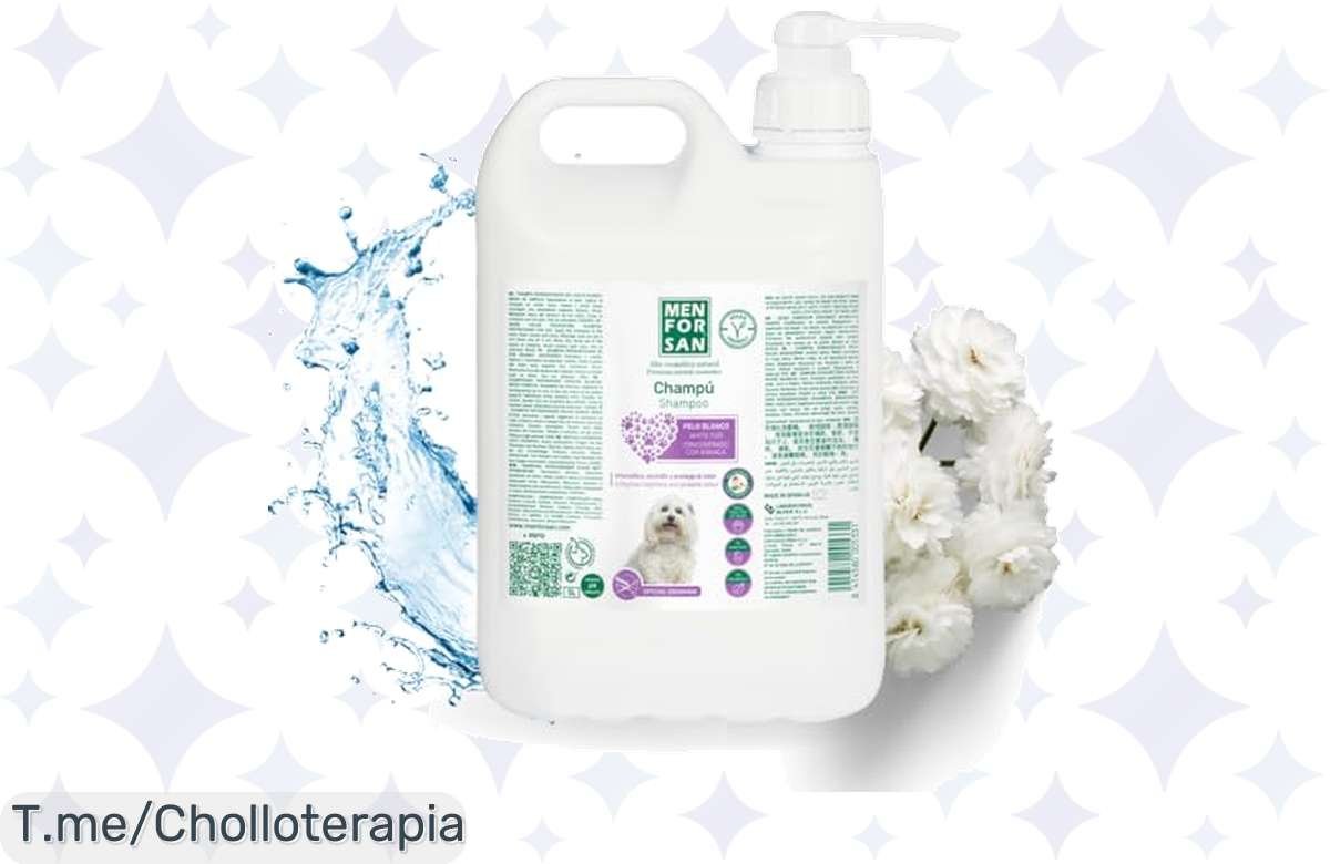 Sorprende a tu perro con MENFORSAN: ¡pelo suave y brillante por poco dinero!