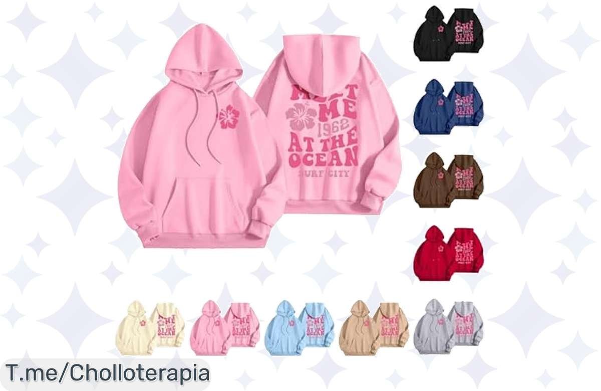 Sudadera Rosa Puff Oversize: ¡Hazla tuya con 45% de descuento hoy mismo!