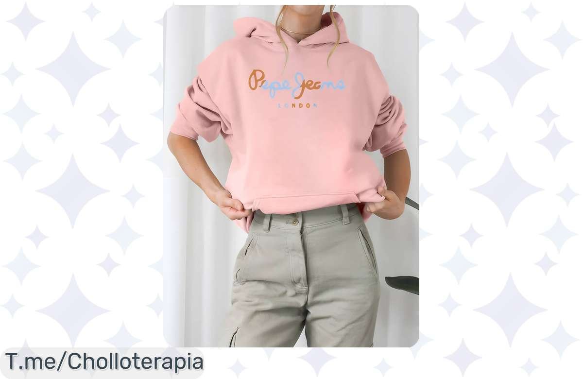 Sudadera con capucha: ¡ganga irrepetible, no te quedes sin la tuya!