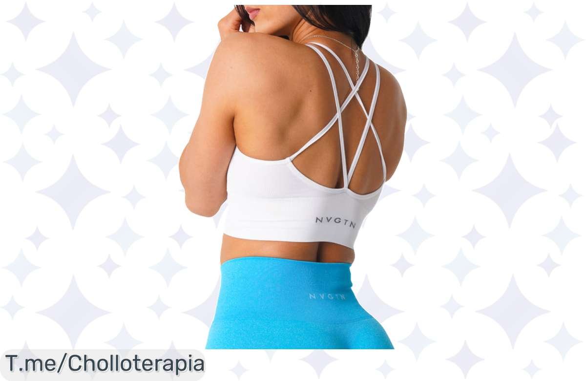 Sujetador sin costuras: ¡Oferta elástica y transpirable que no puedes dejar pasar!