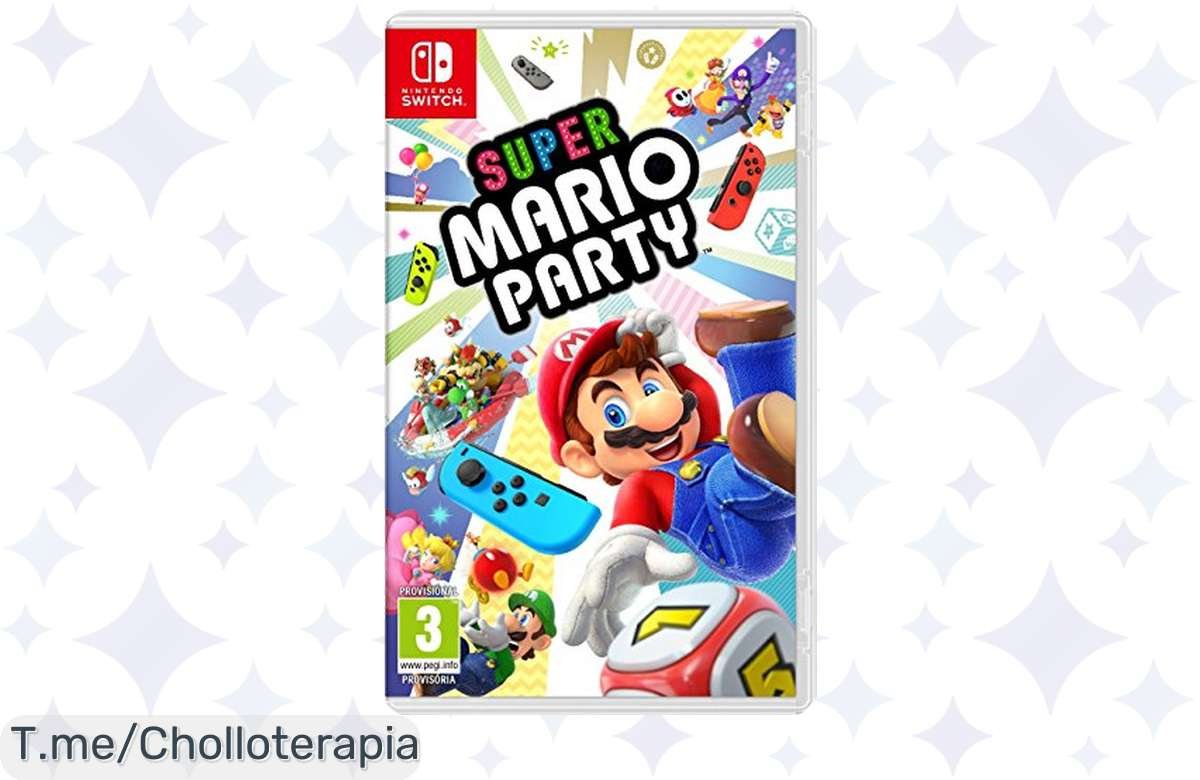 Super Mario Party regalado: ¡80 minijuegos para echarte unas risas con tus colegas!