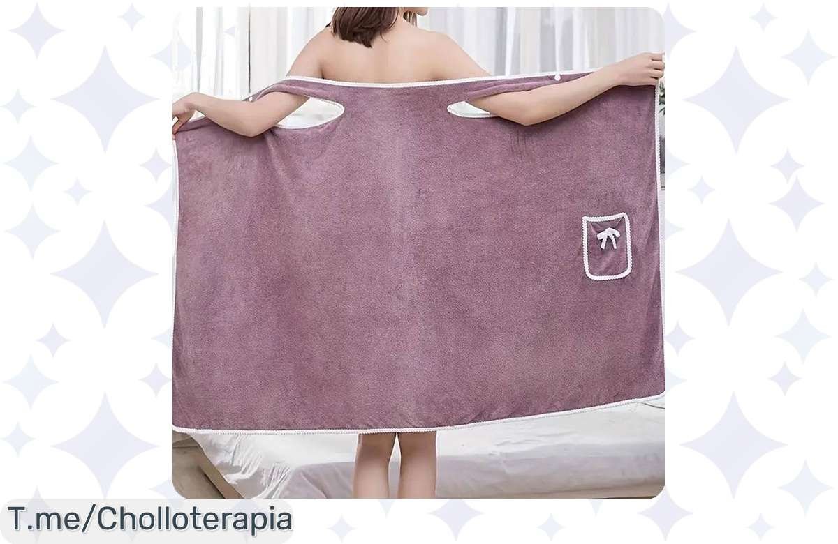 Toalla de Terciopelo: ¡Secado Exprés y Súper Barata!