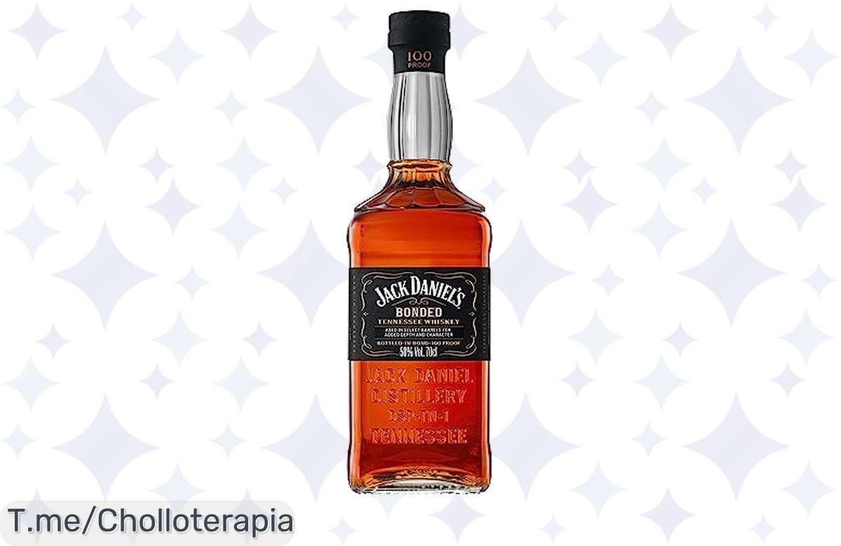 Última oferta en whisky Jack Daniel’s Bonded: ¡Calidad top a precio insuperable!