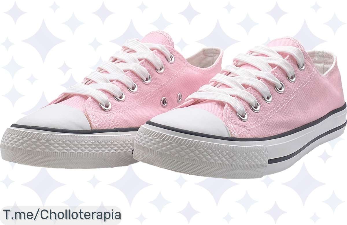 Zapatillas de lona baja para mujer: ¡ofertón que no puedes dejar pasar!