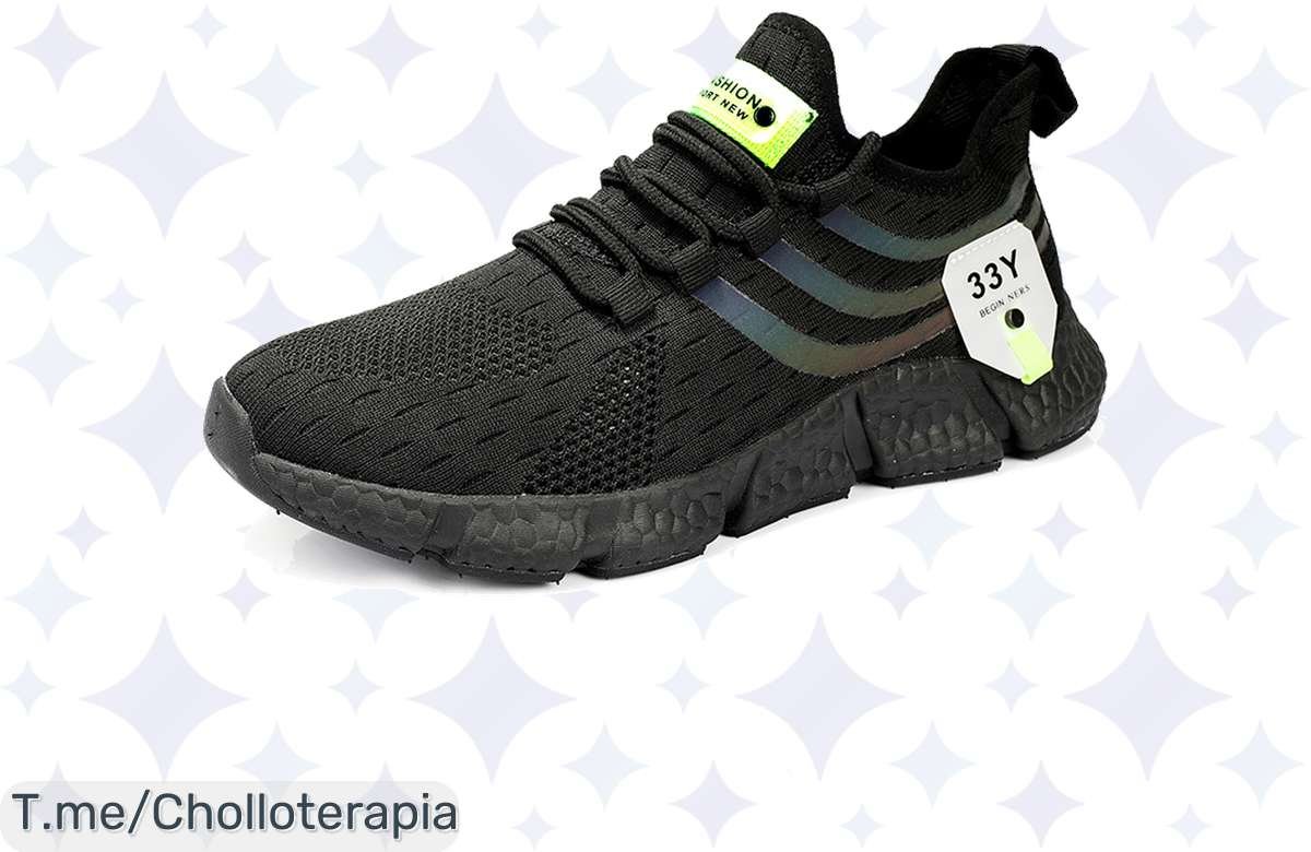 Zapatillas deportivas transpirables a mitad de precio, ¡corre antes que se agoten!