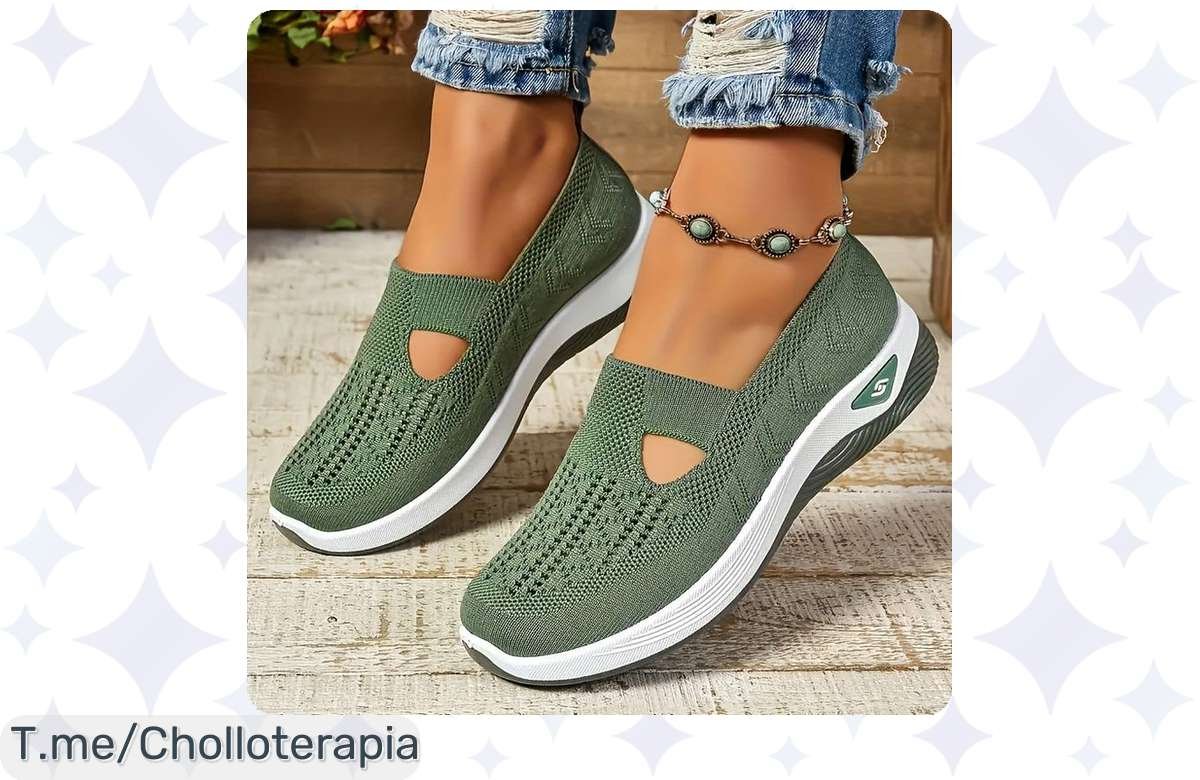 Zapatos planos de mujer sin cordones a precio loco – estilo y confort para tus pies. ¡Corre!