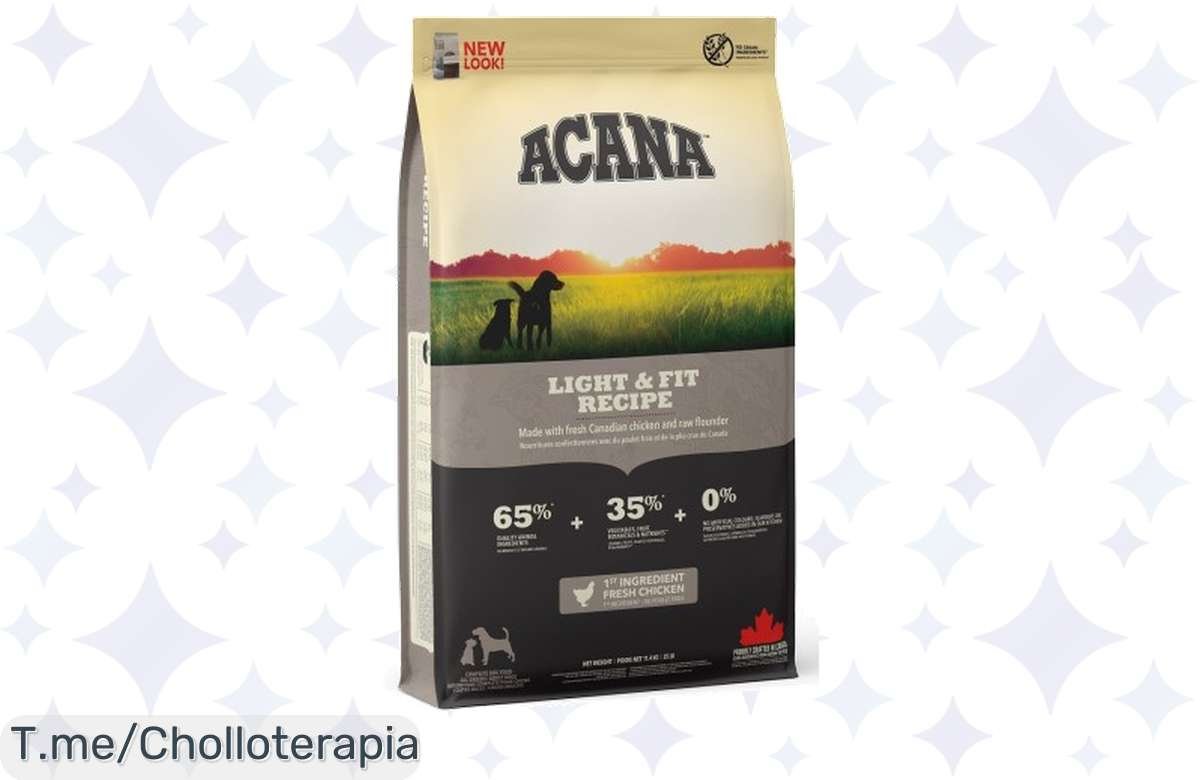 ¡Acana Light 11.4 Kg a un precio que te hará reír!
