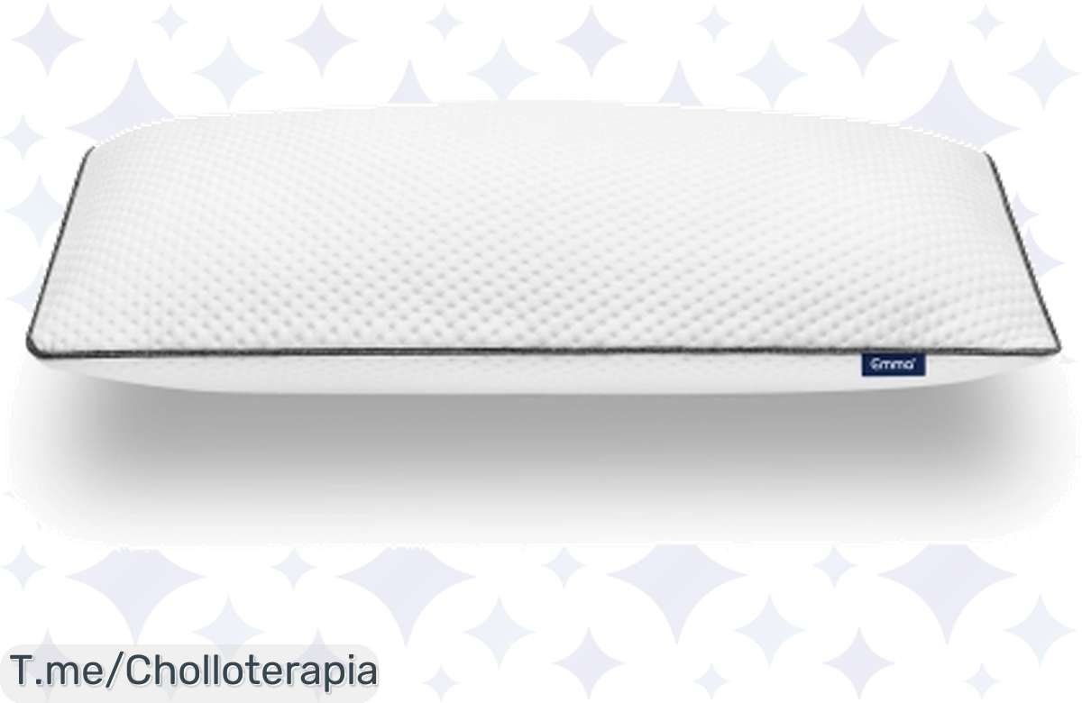¡Almohada Viscoelástica EMMA a Preciazo! Descansa Mejor por Menos – ¡No te lo Pierdas!