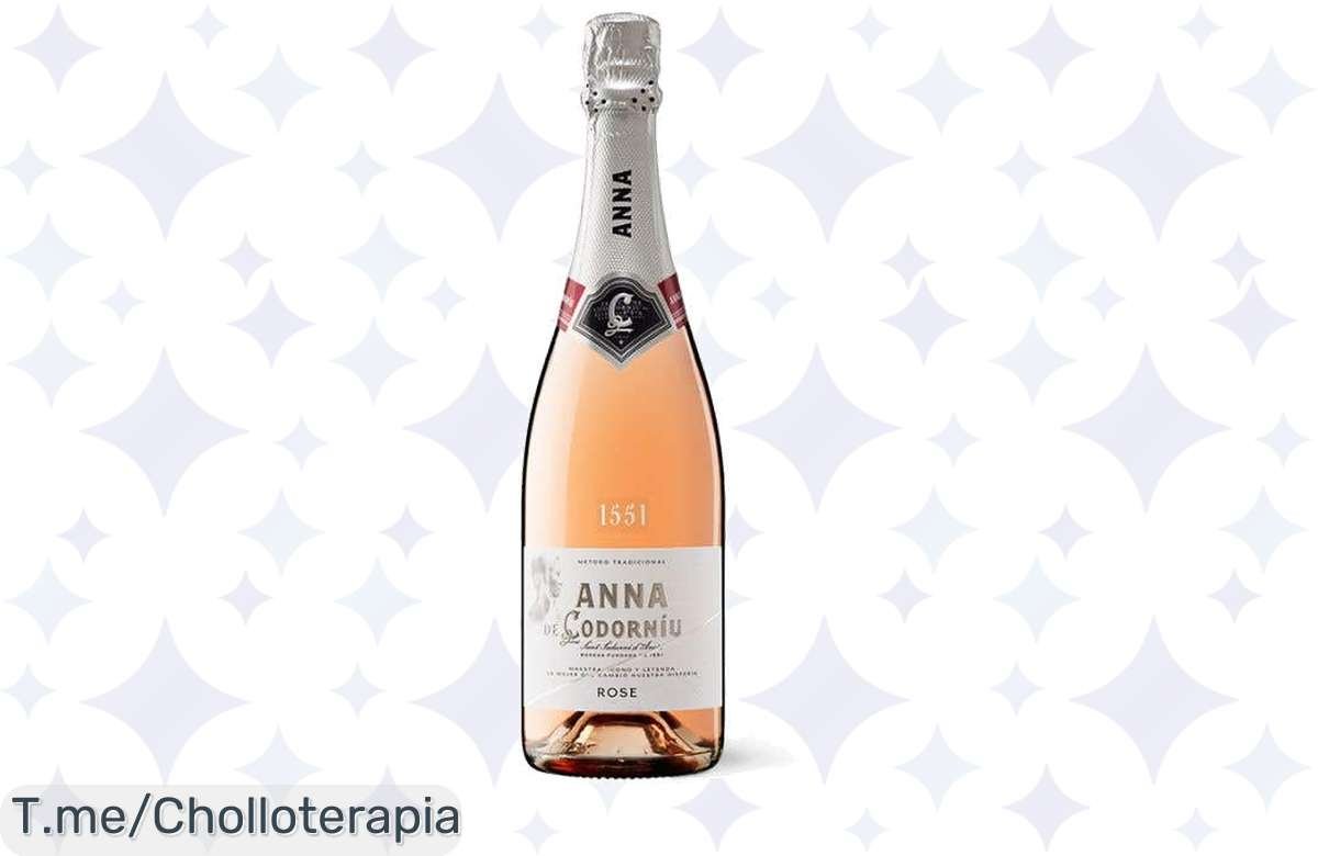 ¡Aprovecha el Cava Anna de Codorníu Rosé: saborazo de frutos rojos a precio brutal!