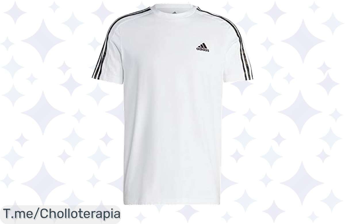 ¡Aprovecha el Ofertón del Año! Camiseta Adidas Essentials a Precio Increíble, ¡Corte y Estilo Inmejorables!