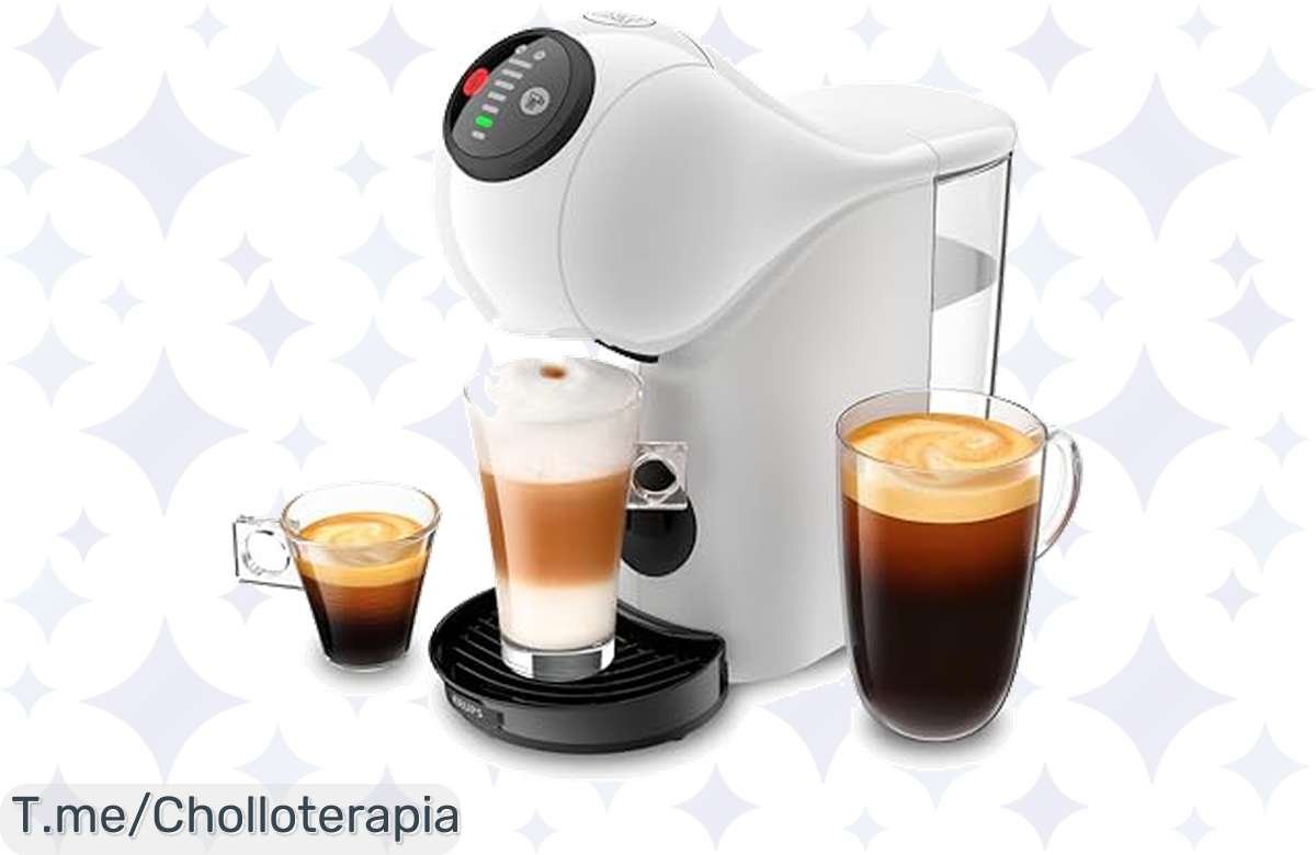 ¡Aprovecha la oferta: Cafetera Krups Dolce Gusto Genio S y café de lujo en tu cocina!