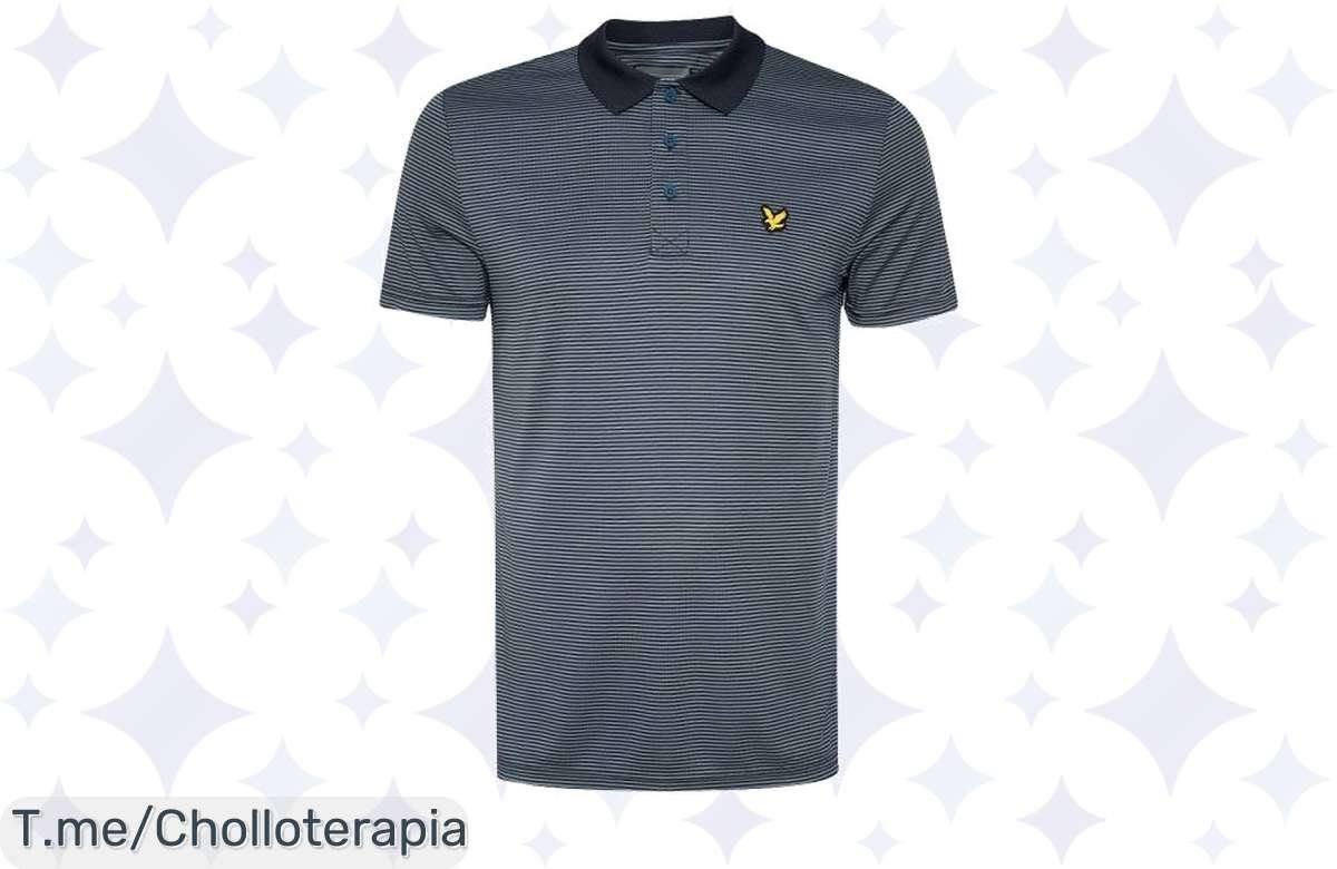 ¡Aprovecha ya el Lyle y Scott Microstripe Polo a precio de ganga! Luce genial sin gastar de más.