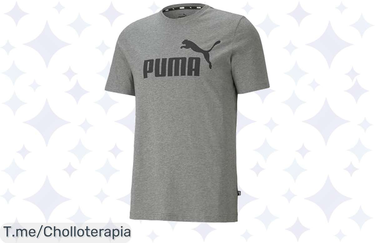¡Aprovecha ya el ofertón de la camiseta PUMA Ess Logo Tee y luce con estilo sin vaciar tu bolsillo!