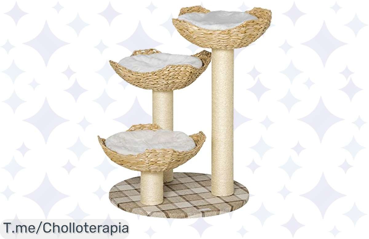 ¡Árbol Rascador para Gatos en Oferta Sorpresa! Ahorra 30% con Cupón Ahora Mismo!