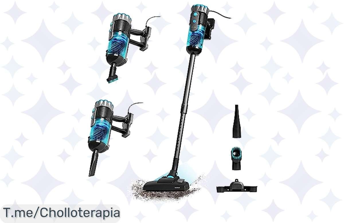 ¡Aspirador Cecotec de 600W: Potencia Brutal y Sin Bolsa a Precio de Locura!