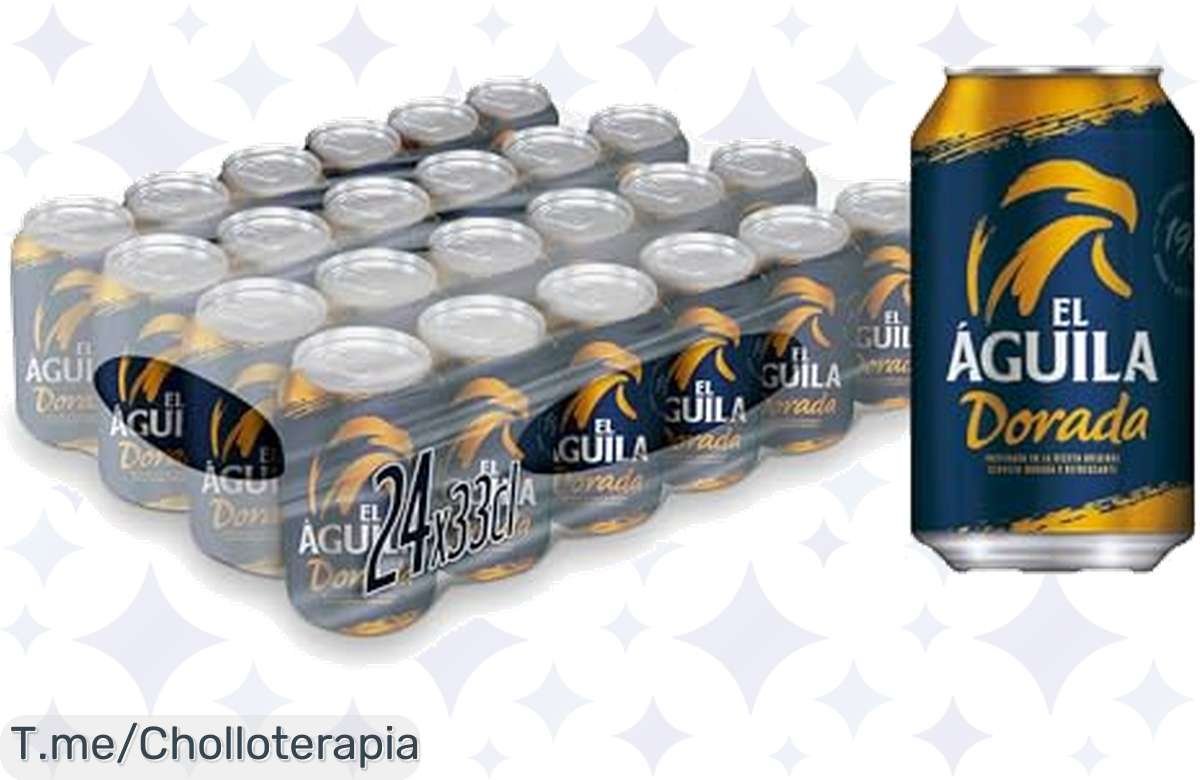 ¡Bajadón de precio! Prueba la frescura de la cerveza Agar Dorada ahora o nunca