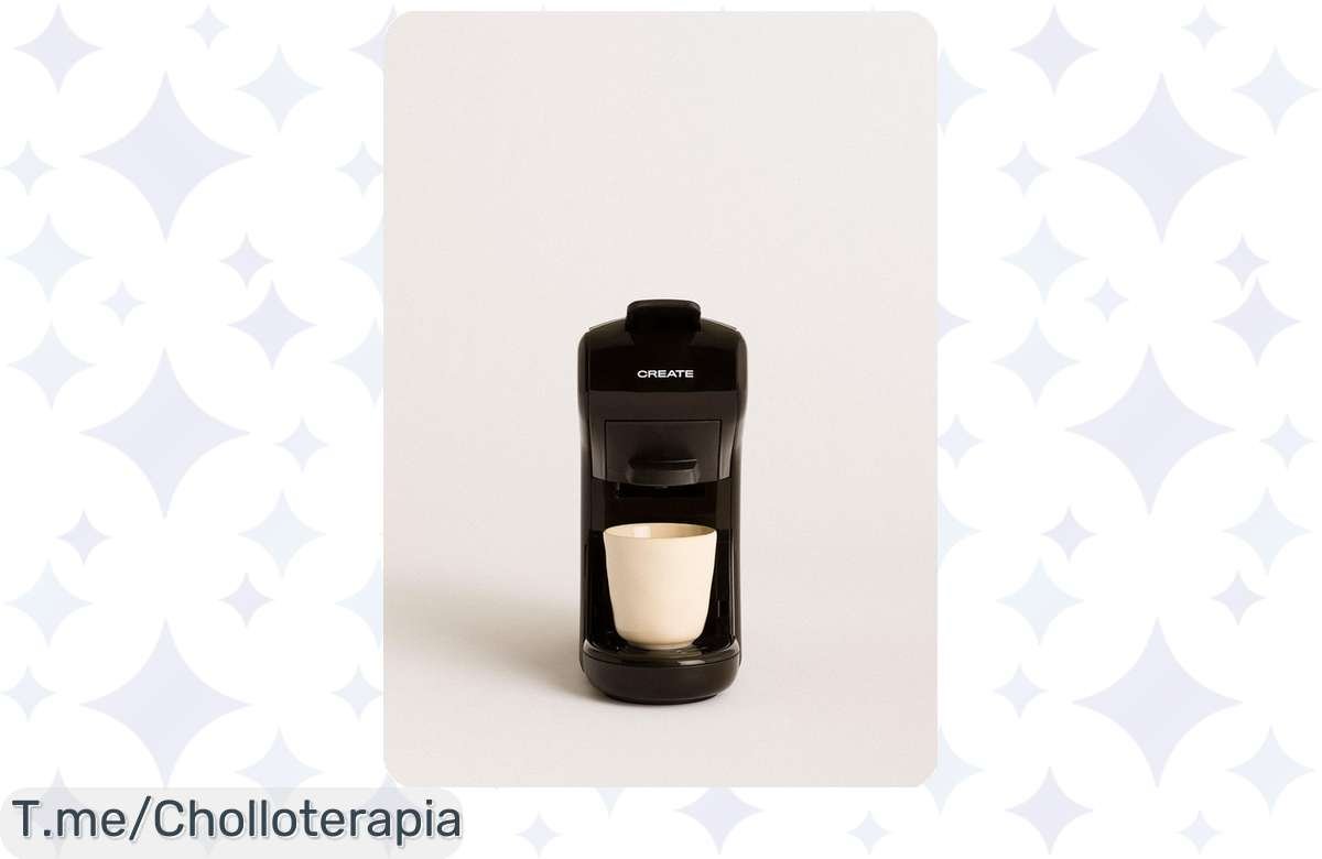 ¡Cafetera Multicápsula Express tirada de precio con adaptadores Dolce Gusto y Nespresso!