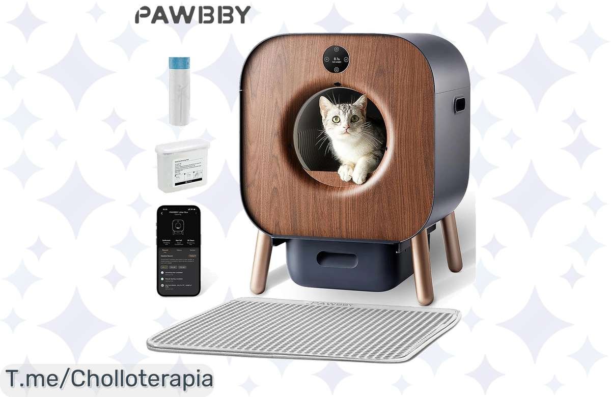 ¡Caja de arena automática: el secreto mejor guardado para dueños de varios gatos, a precio de ganga!