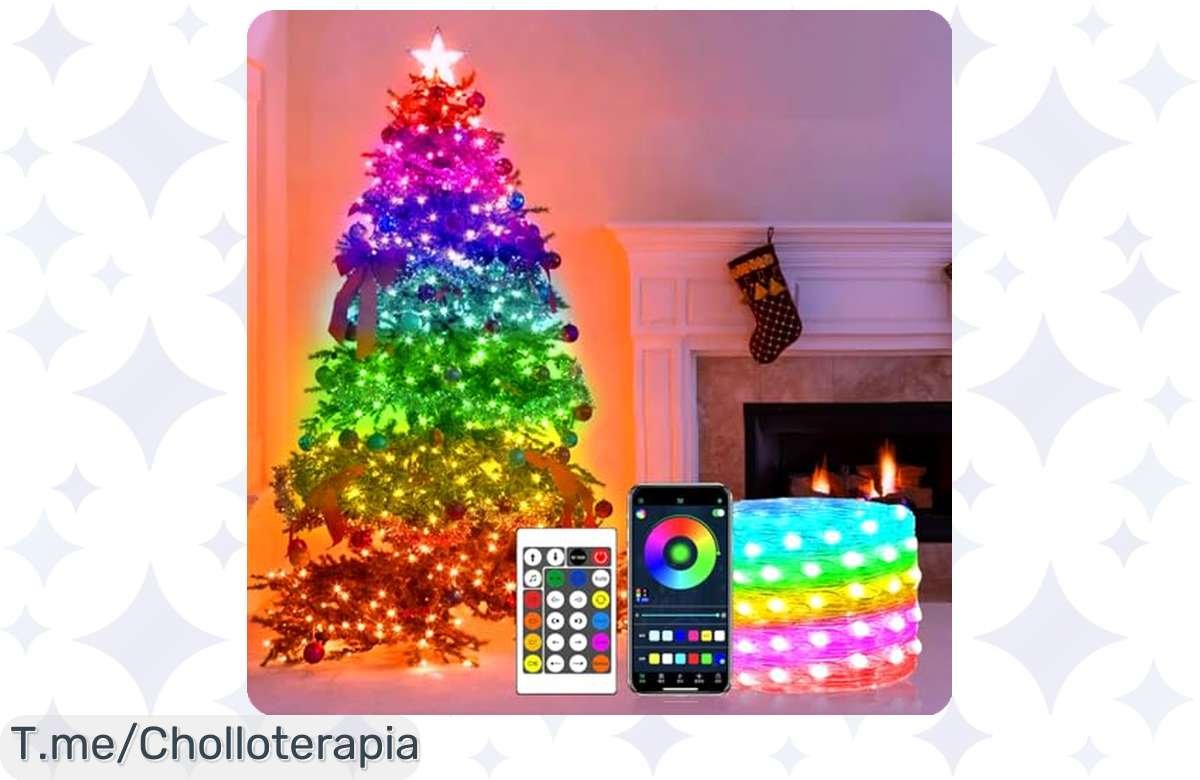¡Cambia tu cuarto con la tira LED RGB de 10M a precio de risa!