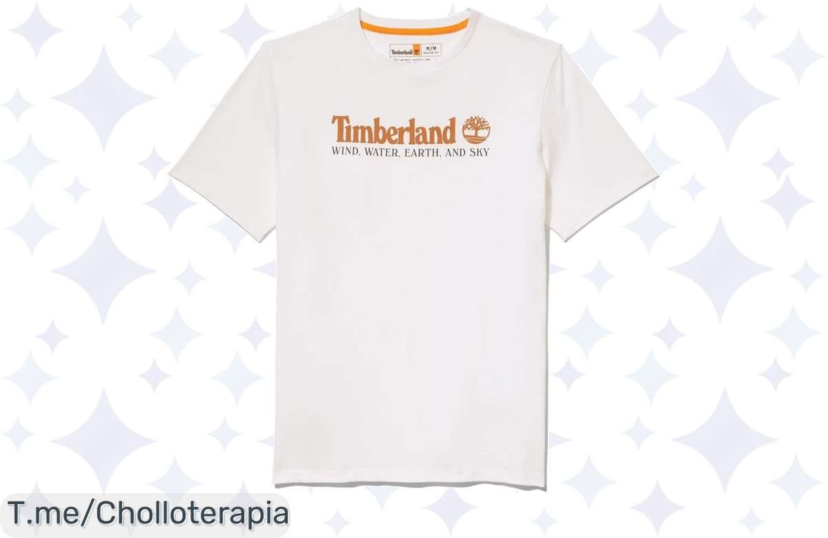 ¡Camiseta Timberland tirada de precio: estilo increíble, todos los colores y tallas!