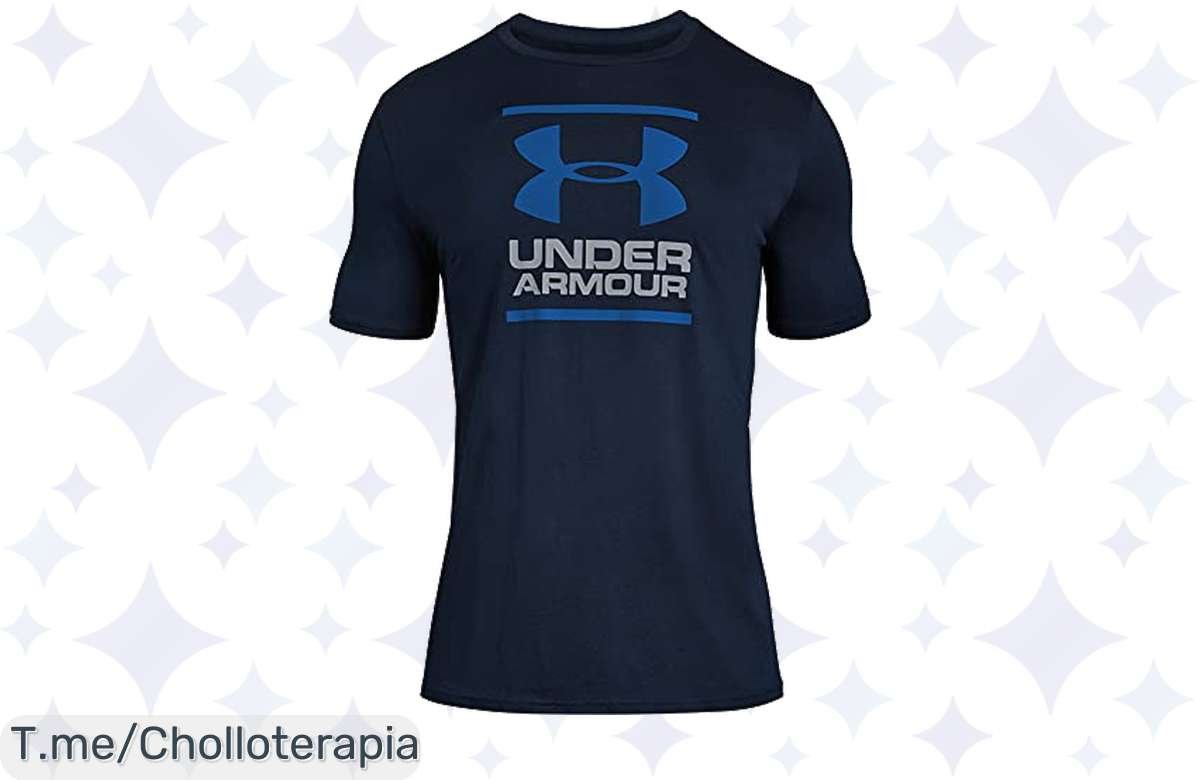 ¡Camiseta Under Armour a precio de locura y secado exprés!