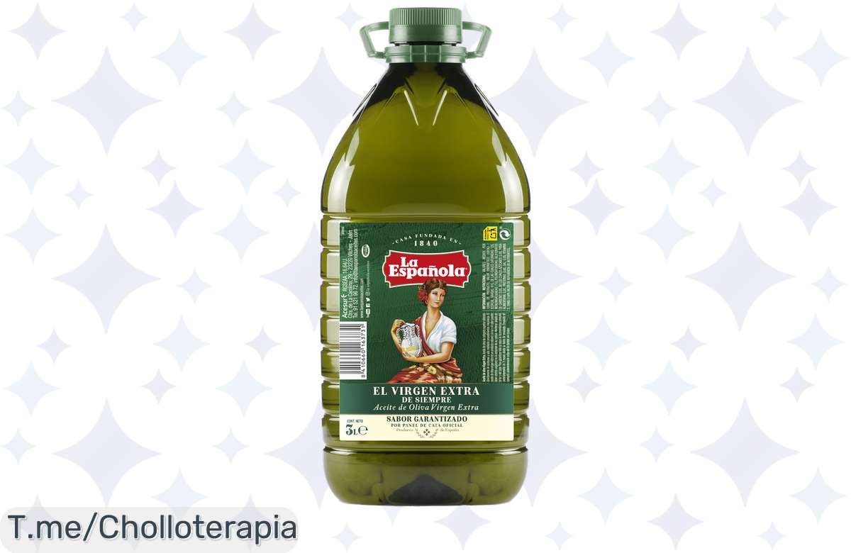 ¡Chollazo! Aceite de oliva virgen extra 3L a un precio de locura – ¡Aprovecha ya!