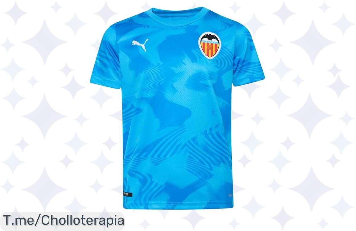 ¡Chollazo! Camiseta alternativa del Valencia C.F. para niño a precio de locura, ¡no te lo pierdas!