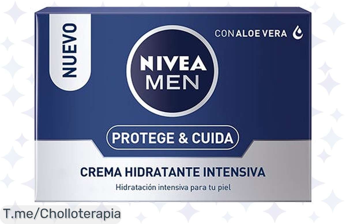 ¡Chollazo! Crema hidratante intensiva Nivea Men tira la casa por la ventana, ¡no la dejes escapar!