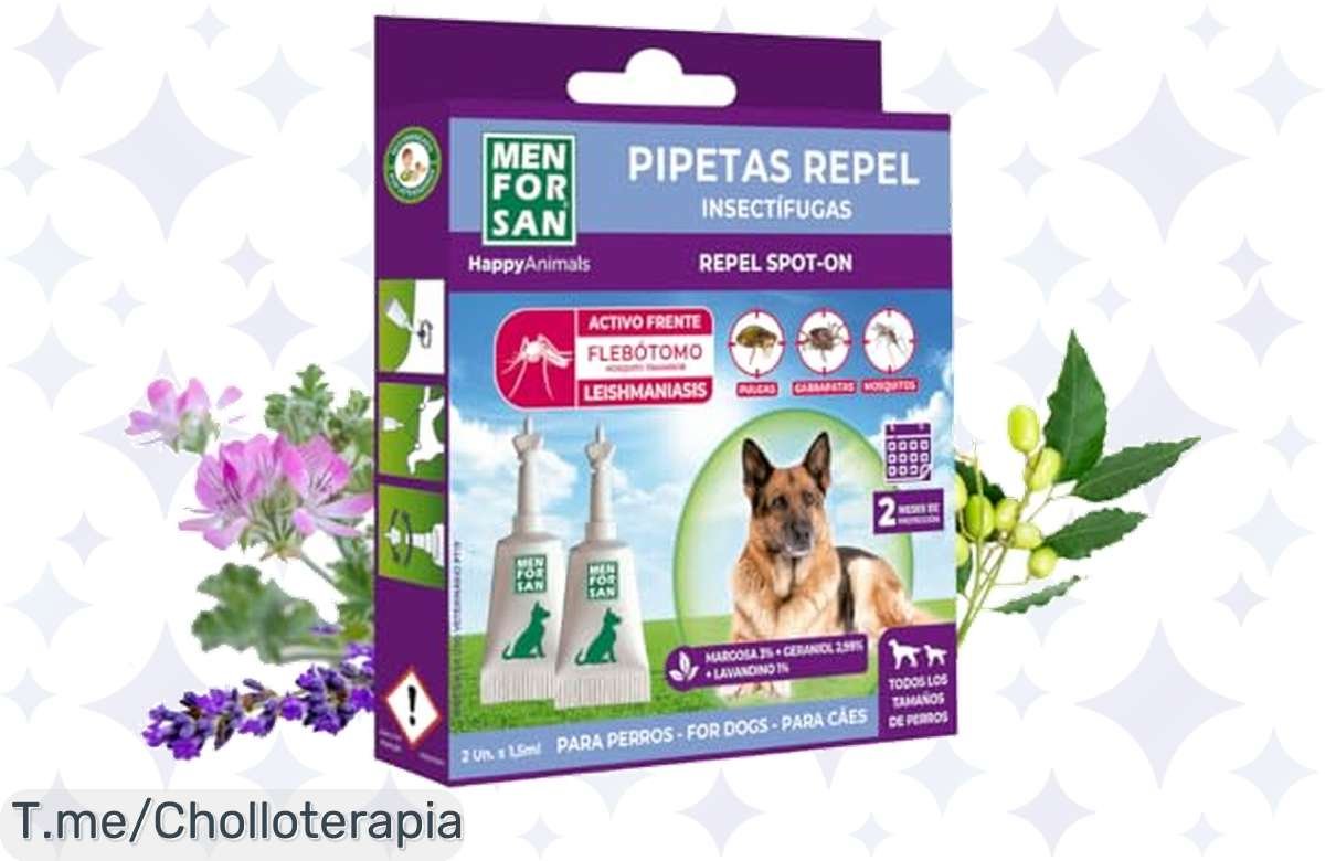 ¡Chollazo único! Pipetas AntiInsectos para perros a precio de risa, adiós pulgas y garrapatas, ¡corre!