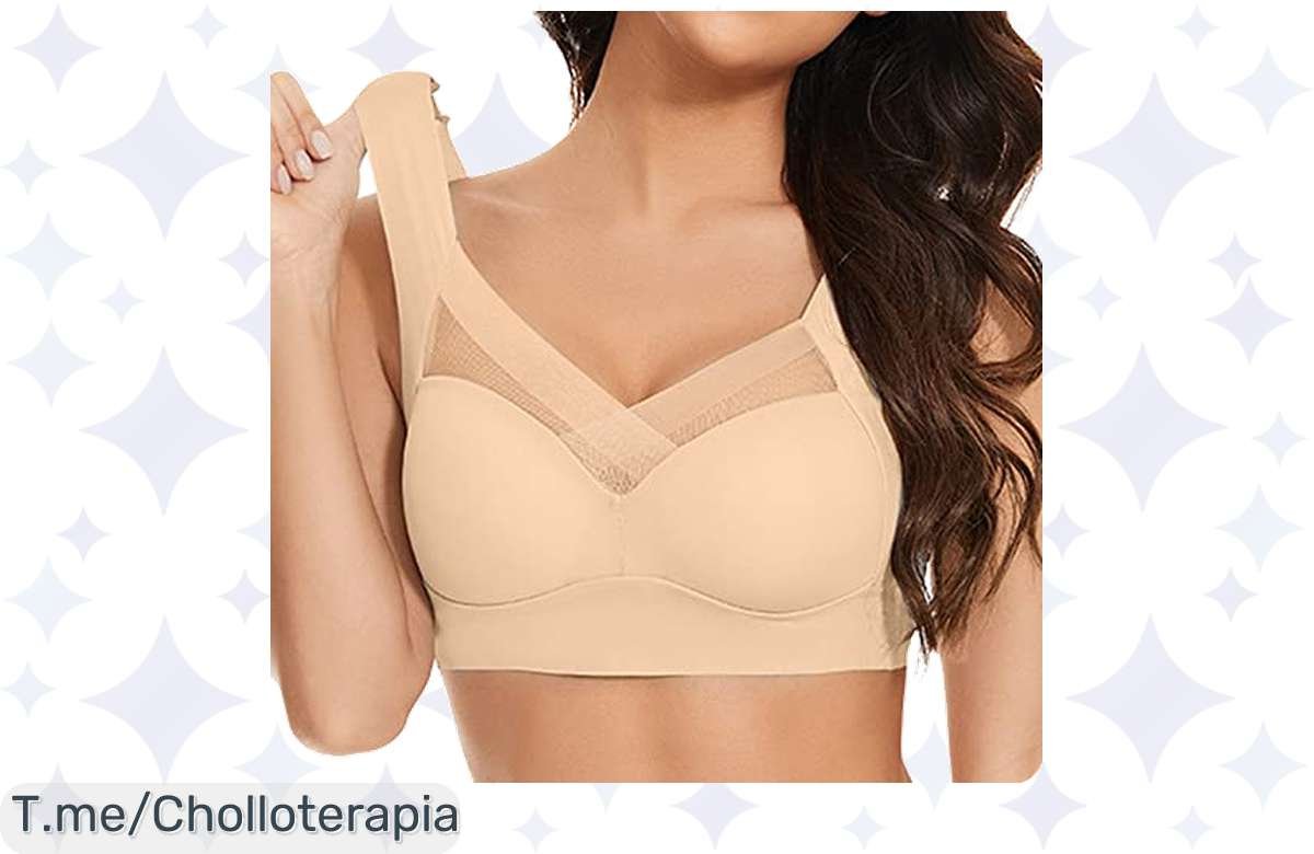 ¡Chollo sujetador sin aros! Cómodo y al 50% de descuento, ¿te lo vas a perder?